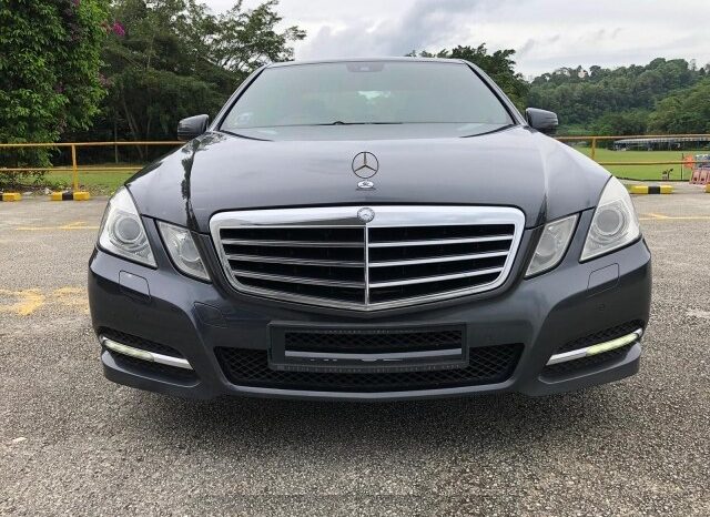 2011 MERCEDES-BENZ E-CLASS full