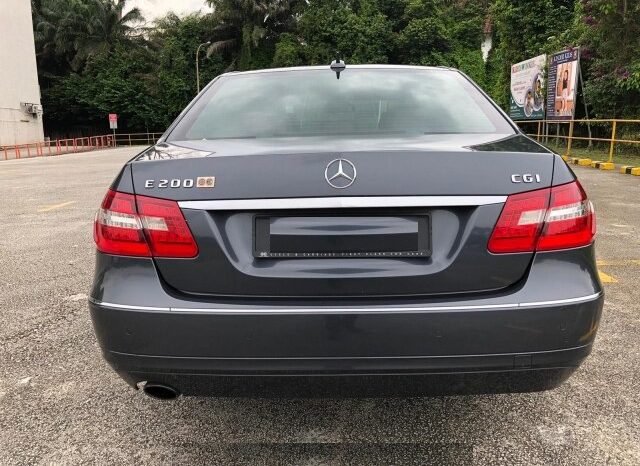 2011 MERCEDES-BENZ E-CLASS full
