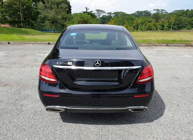 2016 MERCEDES-BENZ E-CLASS (R18 LED) 9 G-TRONIC full