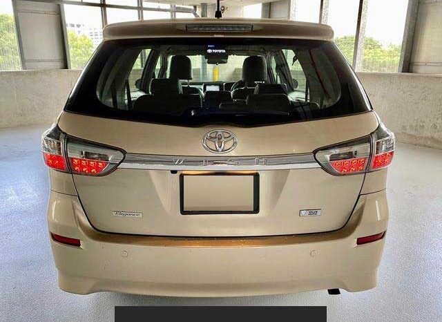 2014 TOYOTA WISH TV/DVD/CAM/NAVI full