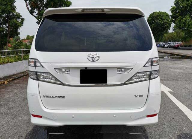 2010 TOYOTA VELLFIRE full