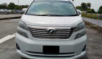 2010 TOYOTA VELLFIRE full