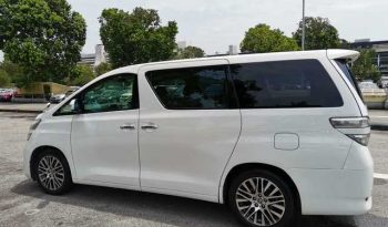 2010 TOYOTA VELLFIRE full