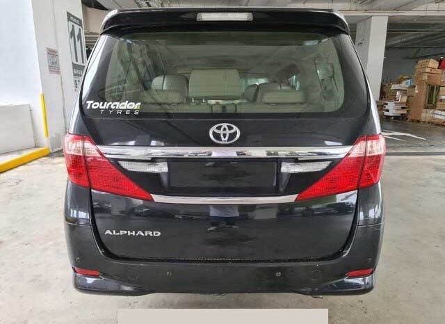 2012 TOYOTA ALPHARD full