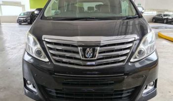 2012 TOYOTA ALPHARD full