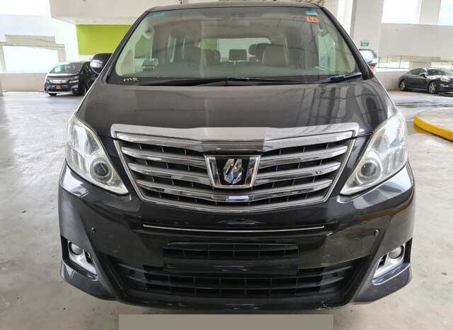 2012 TOYOTA ALPHARD full