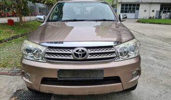 2011 TOYOTA FORTUNER full