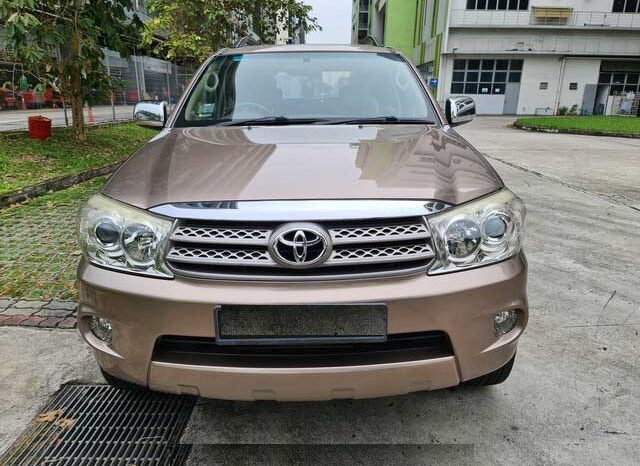 2011 TOYOTA FORTUNER full