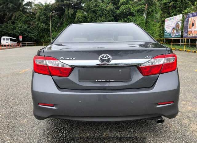 2012 TOYOTA CAMRY full