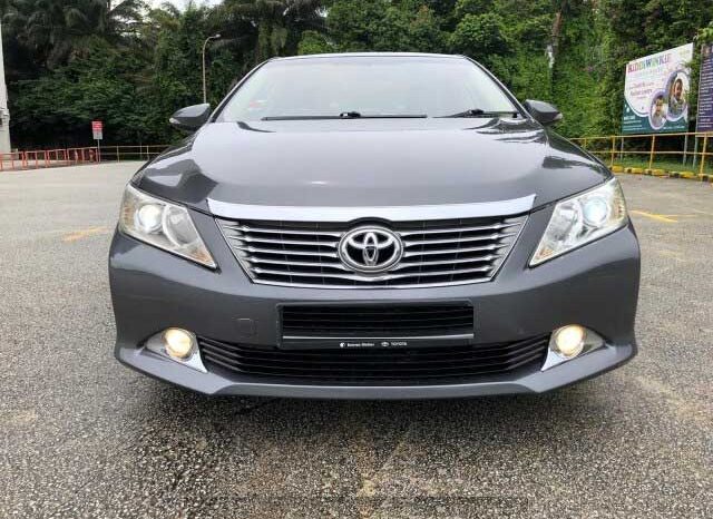 2012 TOYOTA CAMRY full