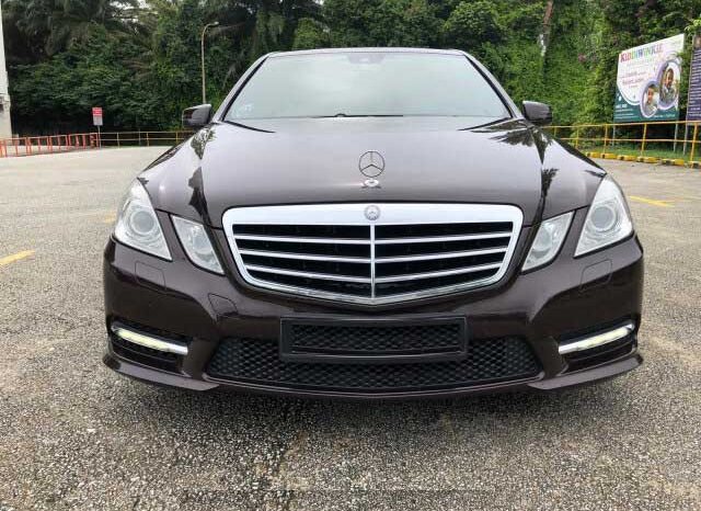2012 MERCEDES-BENZ E-CLASS LED-CGIBLUEEFFICIENCY full