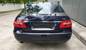 2010 MERCEDES-BENZ E-CLASS E250CGI 1.8 AVANTGARDE full