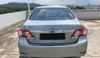2011 TOYOTA COROLLA ALTIS full