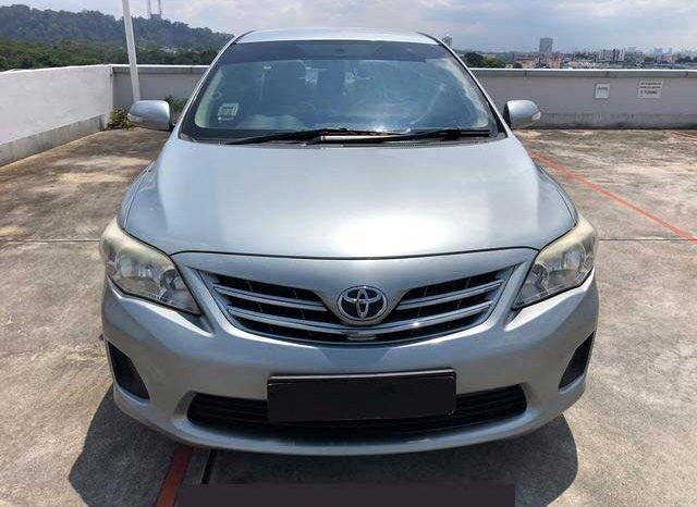 2011 TOYOTA COROLLA ALTIS full